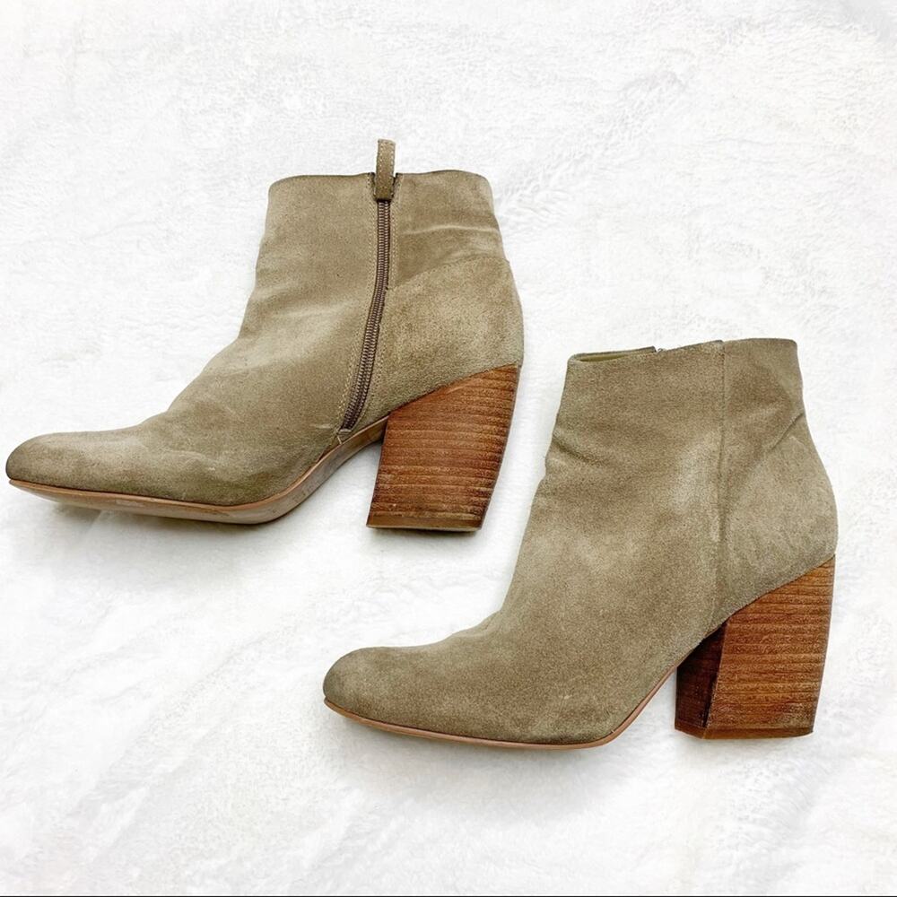 CROWN VINTAGE Suede Fall Bootie Tashaa Ankle Boots size 8.5 M - Picture 5 of 12